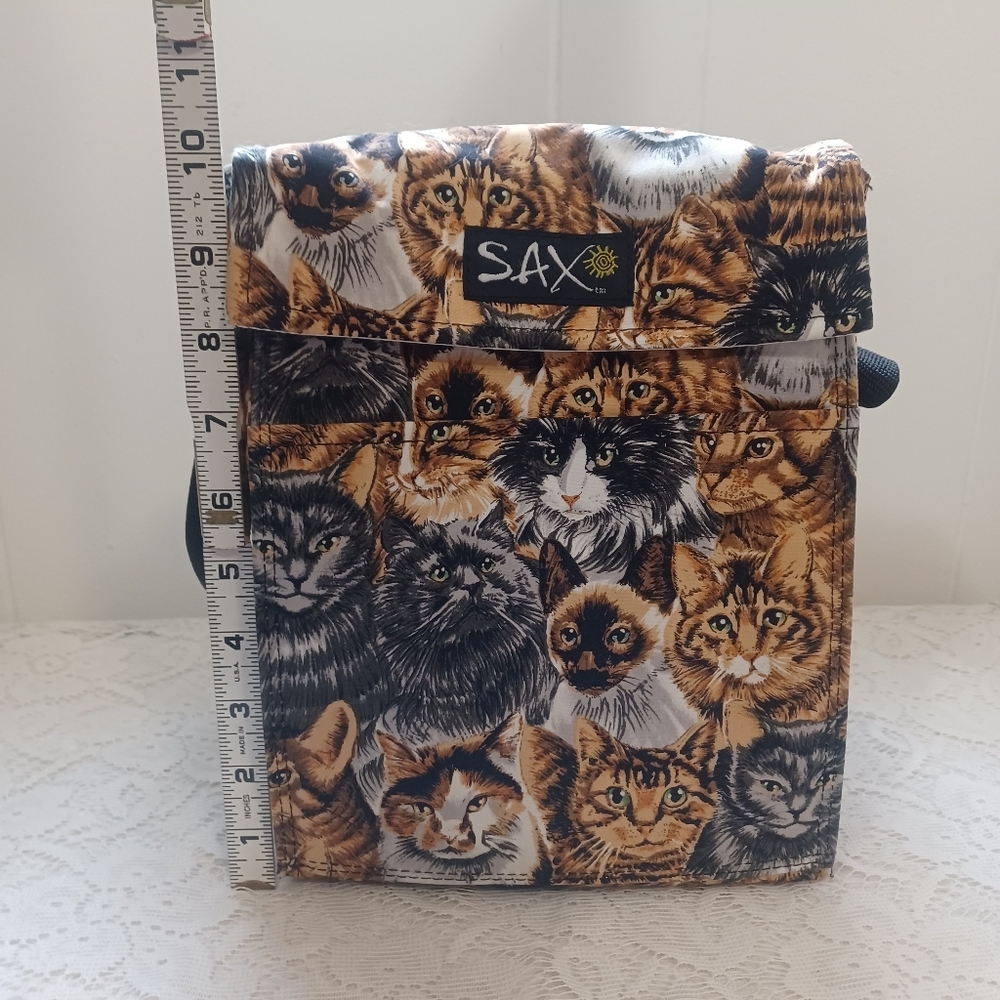 SAX Cat Lunch Bag - Picture 5 of 11